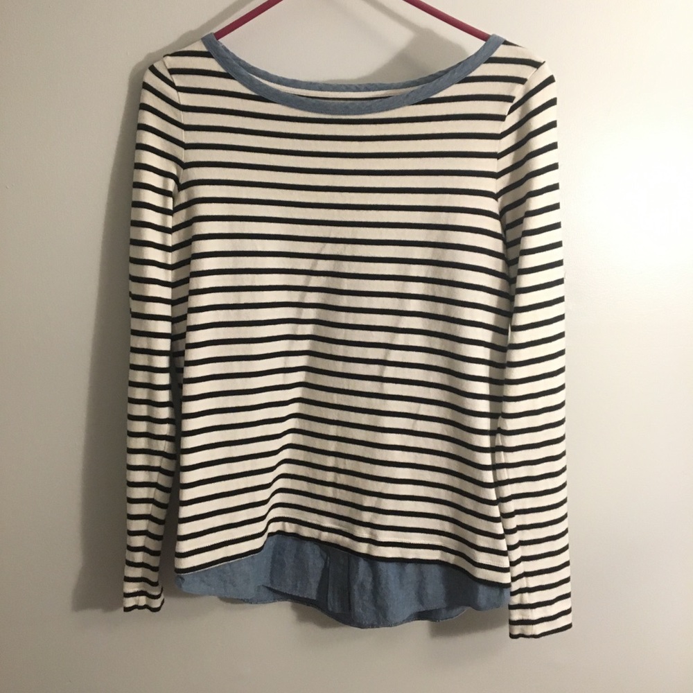 Loft Striped Sweater